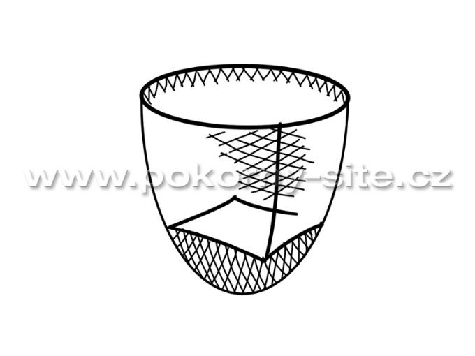 Bild von Forellenkescher - Keschernetz - Masche 10 mm